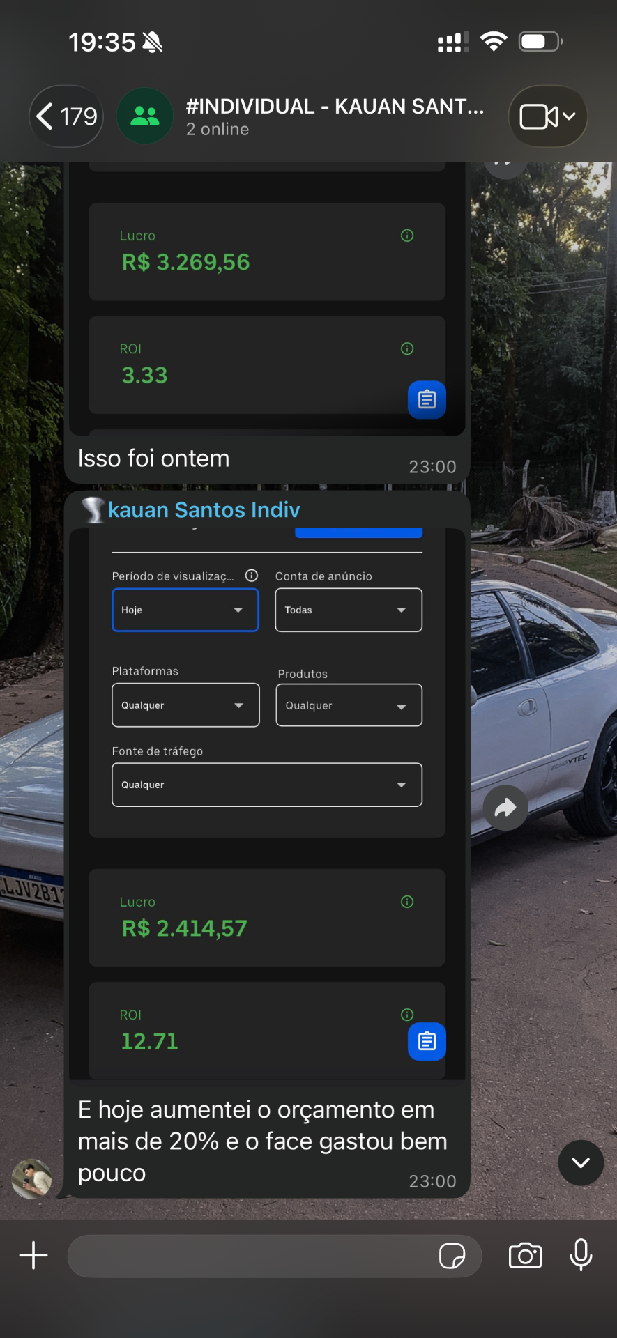 Painel Shopify ROI 12,71